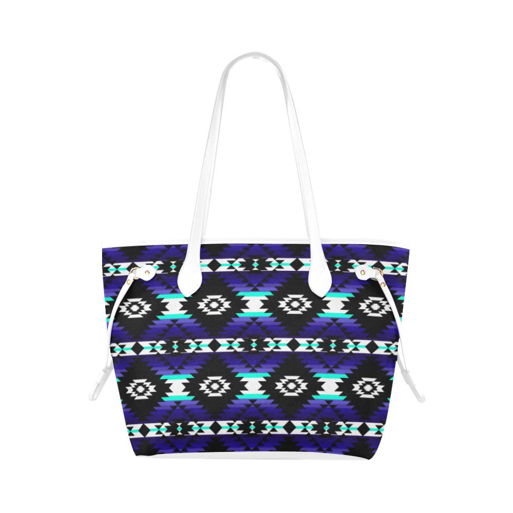 Cree Confederacy Midnight Clover Canvas Tote Bag (Model 1661) Clover Canvas Tote Bag (1661) e-joyer
