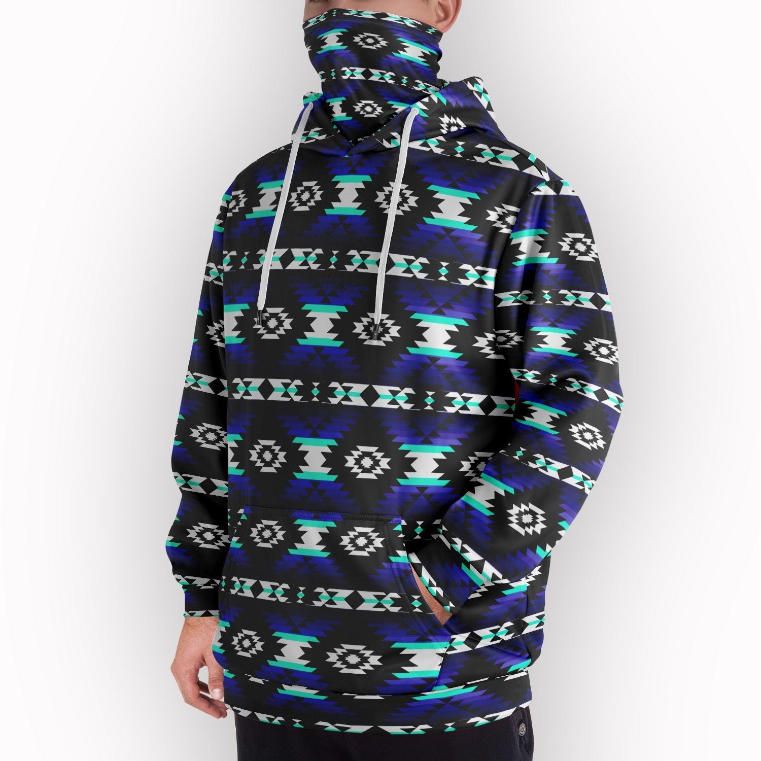 Cree Confederacy Midnight Hoodie with Face Cover 49 Dzine 