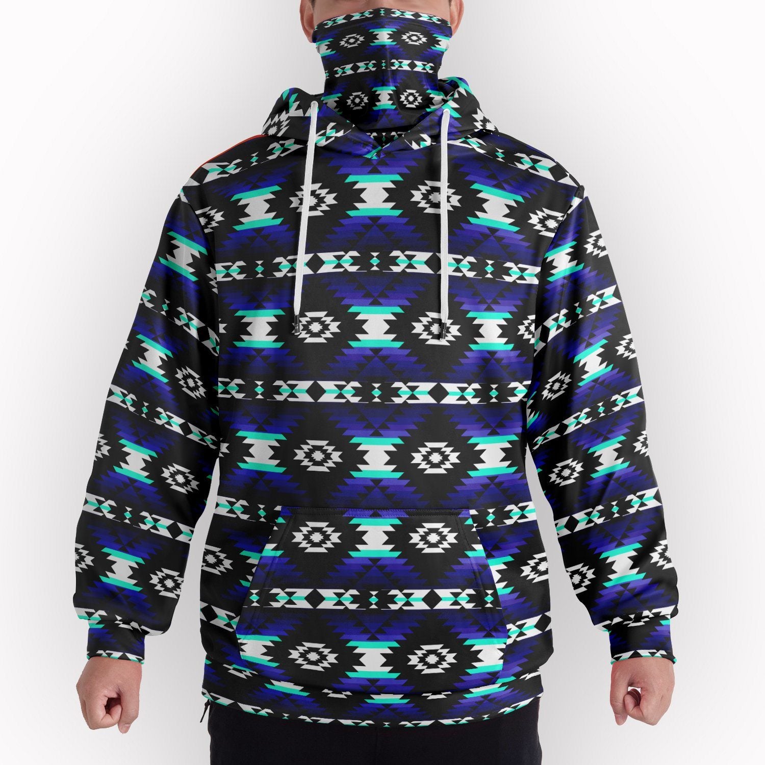 Cree Confederacy Midnight Hoodie with Face Cover 49 Dzine 