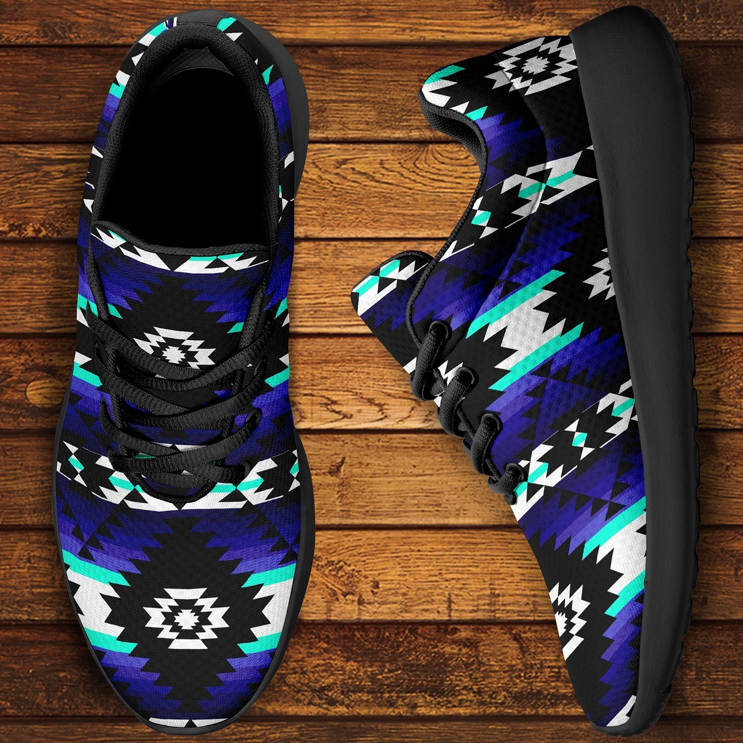 Cree Confederacy Midnight Ikkaayi Sport Sneakers 49 Dzine