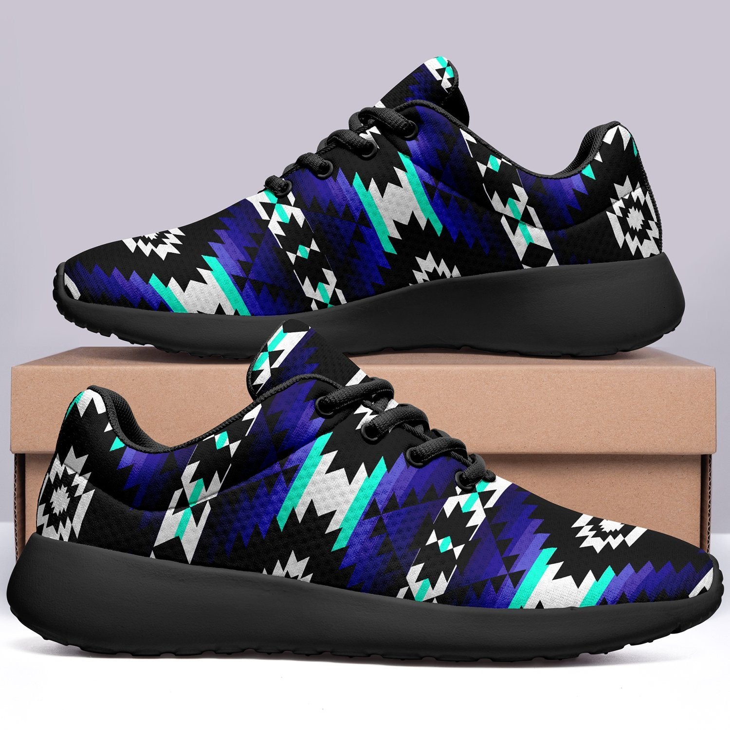 Cree Confederacy Midnight Ikkaayi Sport Sneakers 49 Dzine