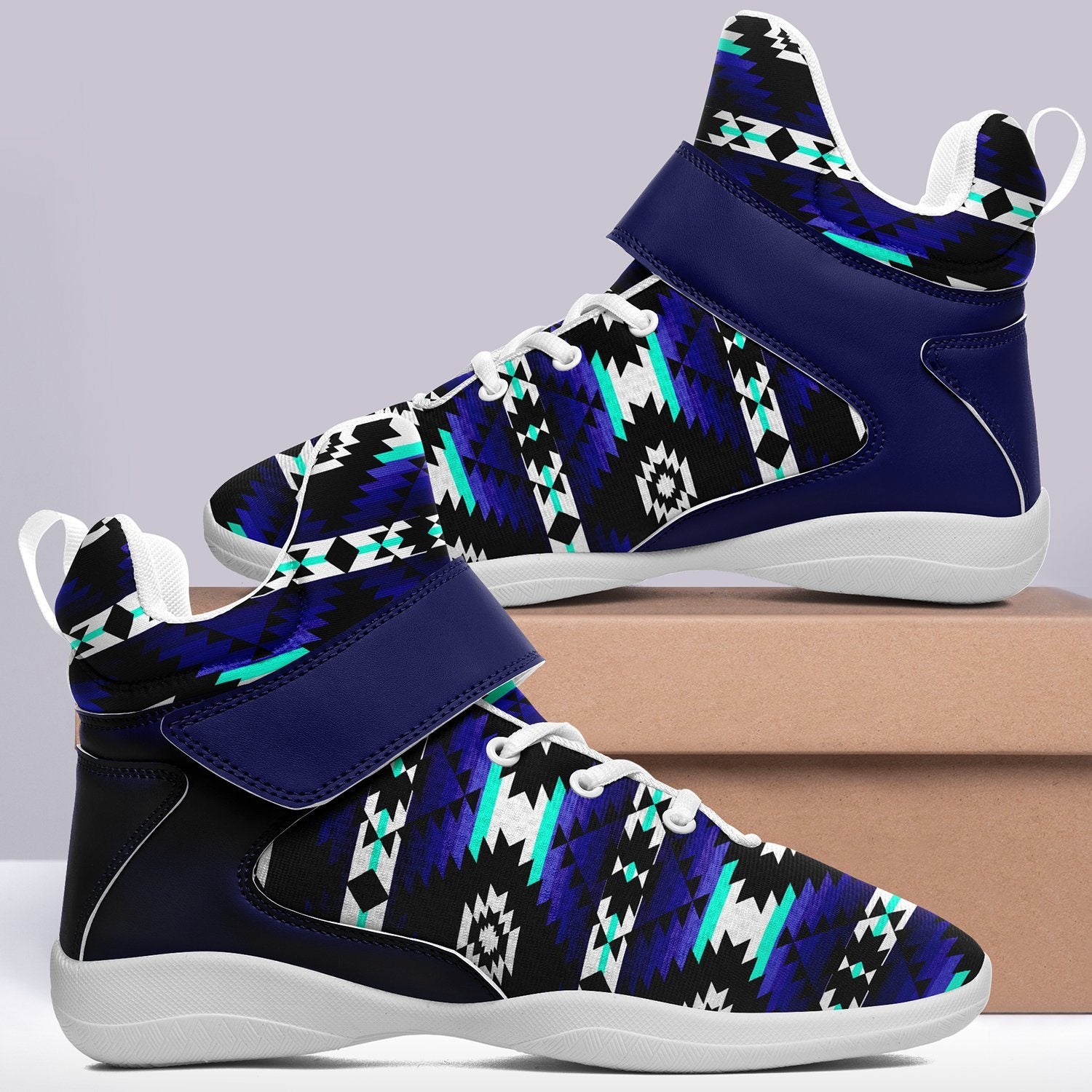 Cree Confederacy Midnight Ipottaa Basketball / Sport High Top Shoes 49 Dzine