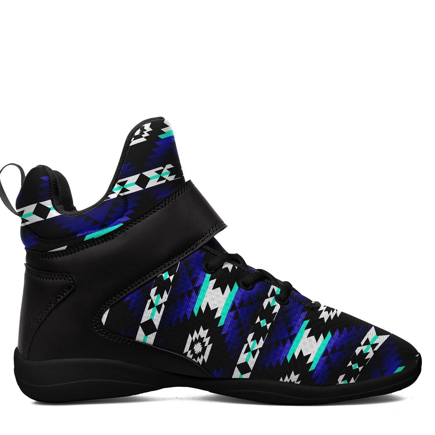 Cree Confederacy Midnight Ipottaa Basketball / Sport High Top Shoes - Black Sole 49 Dzine 