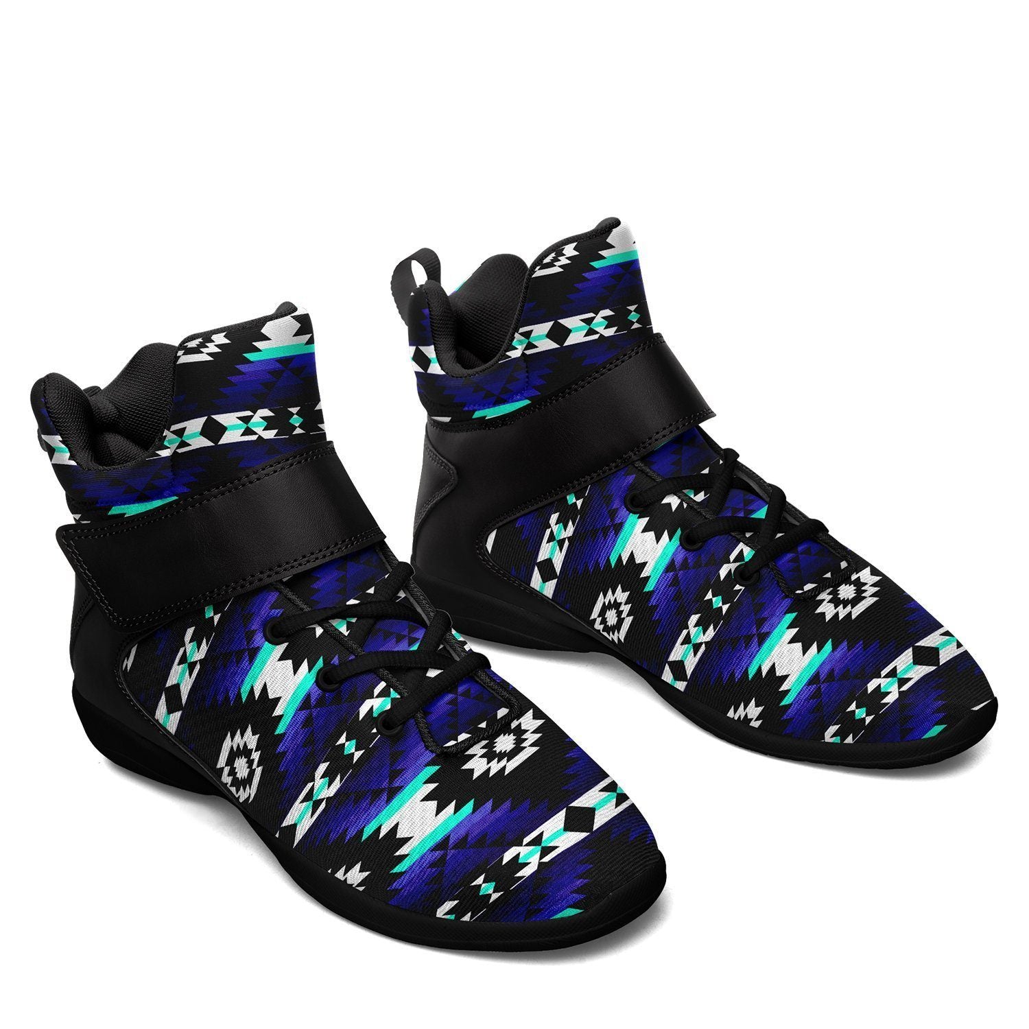 Cree Confederacy Midnight Ipottaa Basketball / Sport High Top Shoes - Black Sole 49 Dzine