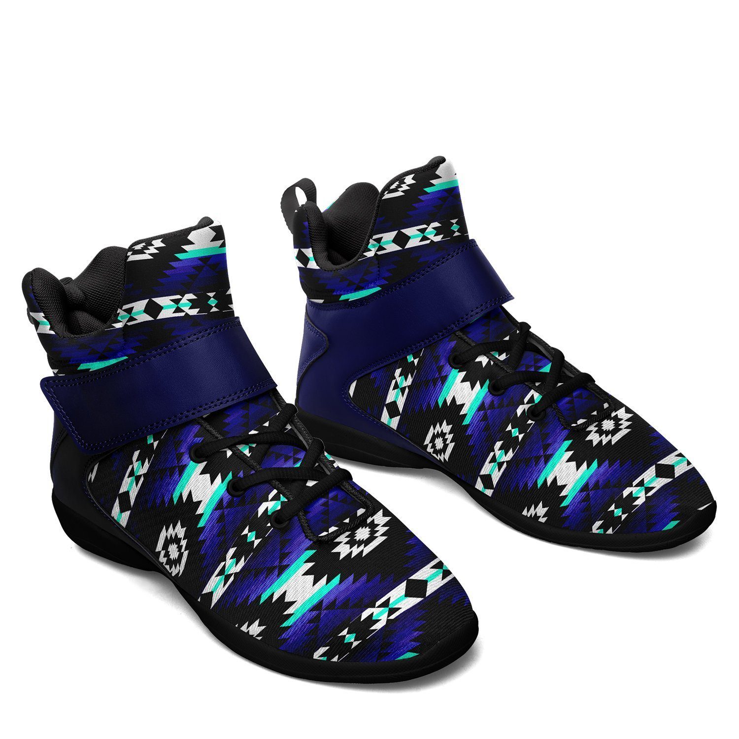 Cree Confederacy Midnight Ipottaa Basketball / Sport High Top Shoes - Black Sole 49 Dzine