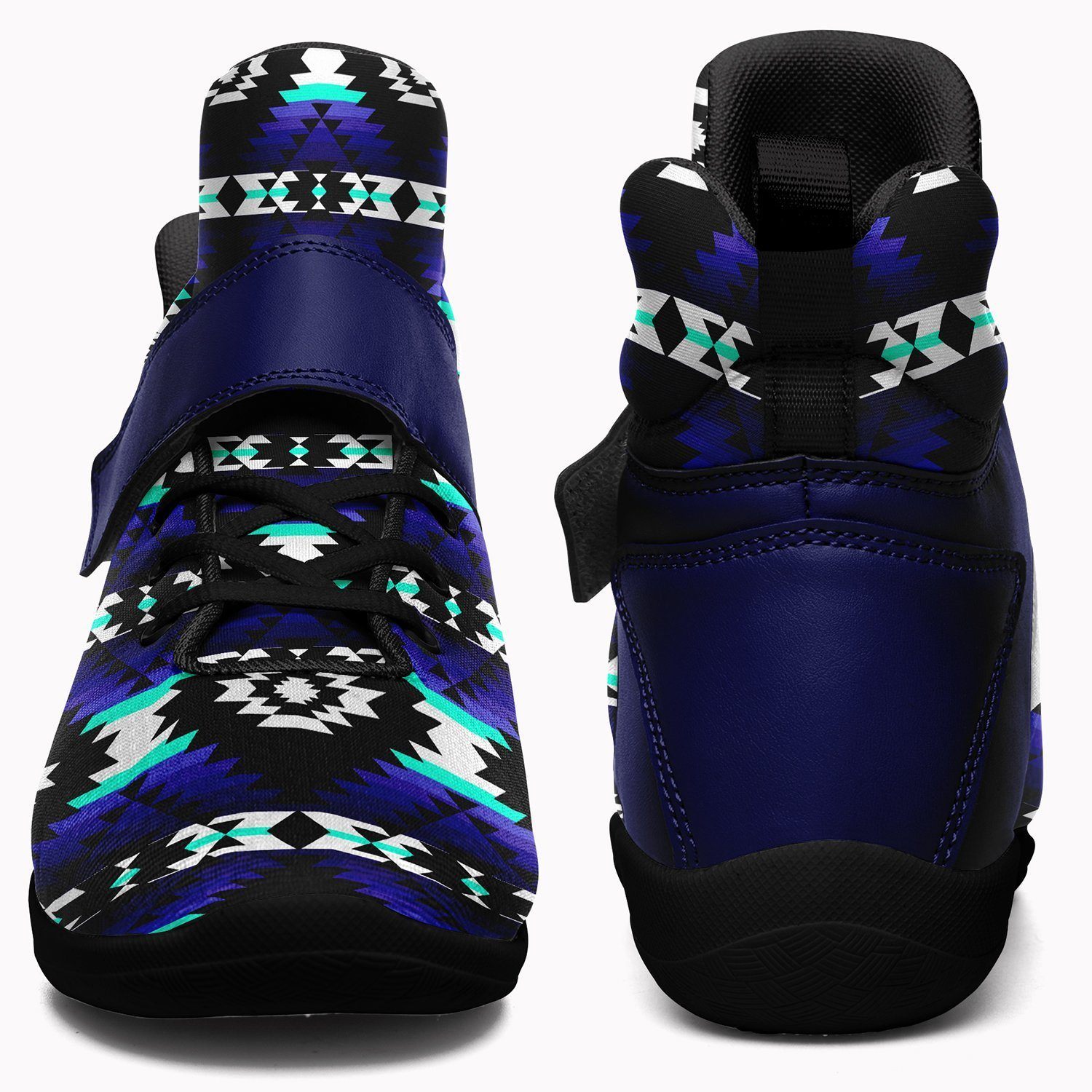 Cree Confederacy Midnight Ipottaa Basketball / Sport High Top Shoes - Black Sole 49 Dzine