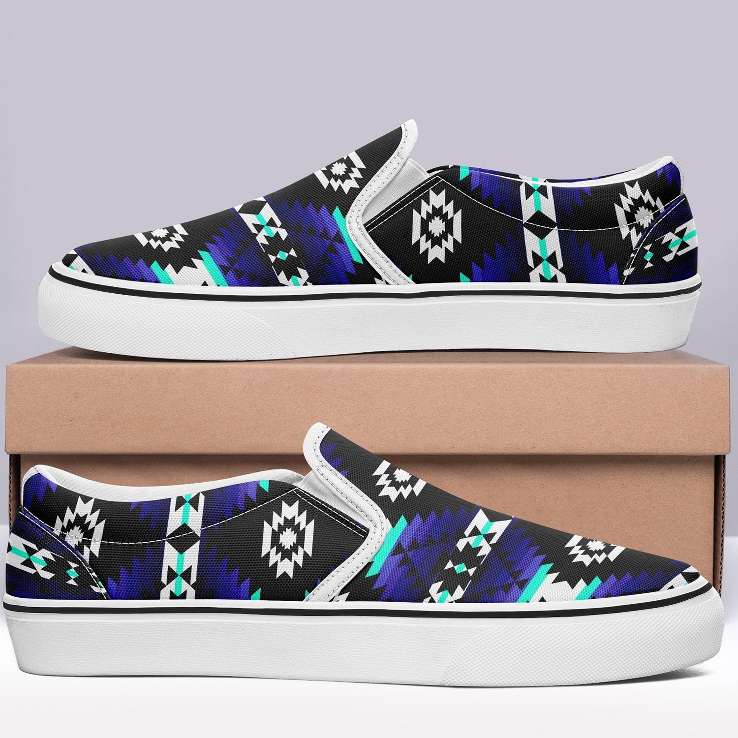Cree Confederacy Midnight Otoyimm Canvas Slip On Shoes 49 Dzine