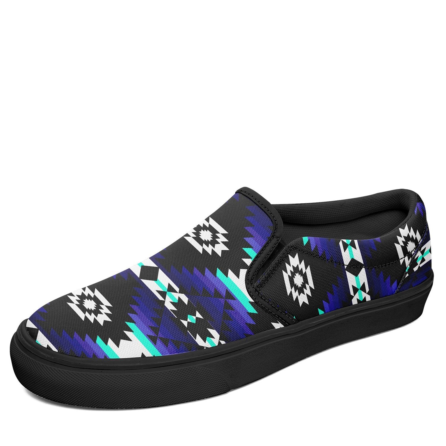 Cree Confederacy Midnight Otoyimm Canvas Slip On Shoes 49 Dzine