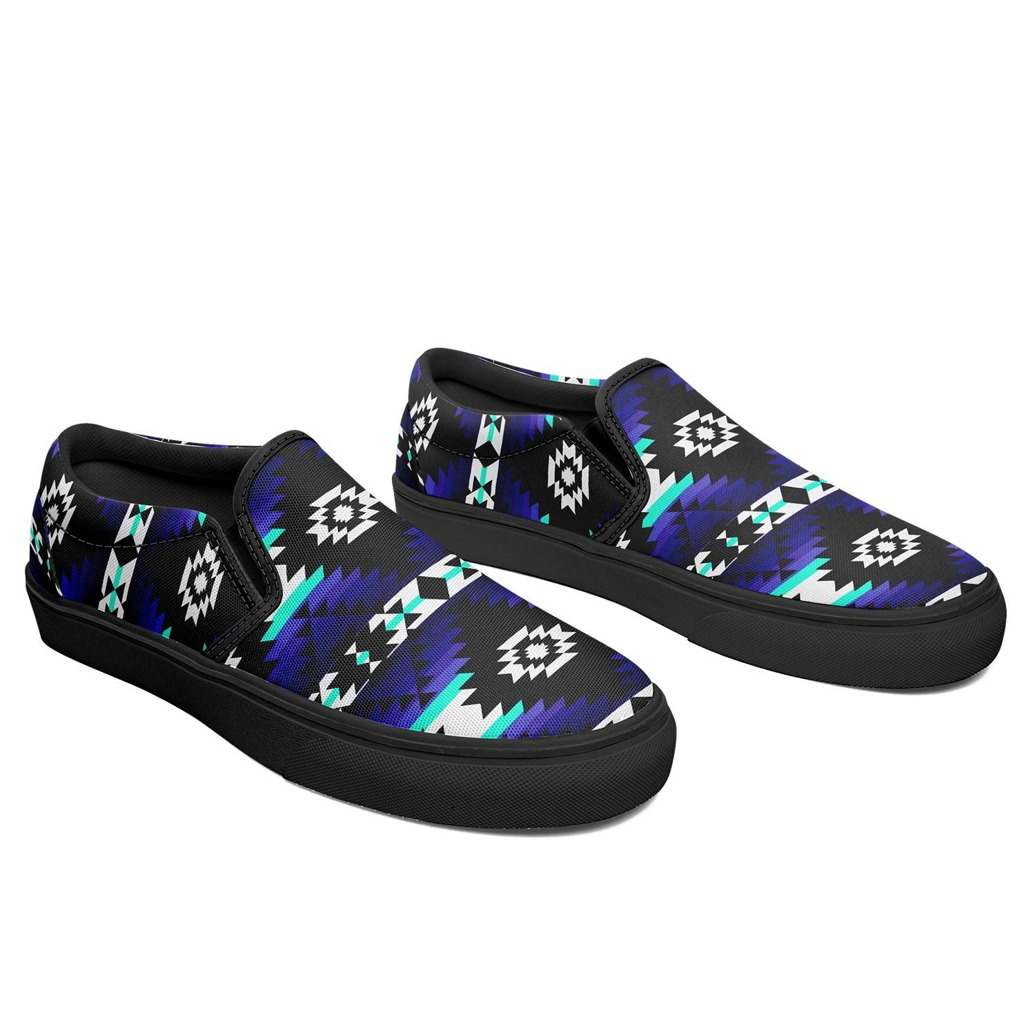 Cree Confederacy Midnight Otoyimm Canvas Slip On Shoes 49 Dzine