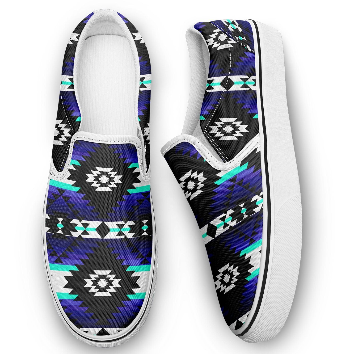 Cree Confederacy Midnight Otoyimm Canvas Slip On Shoes 49 Dzine
