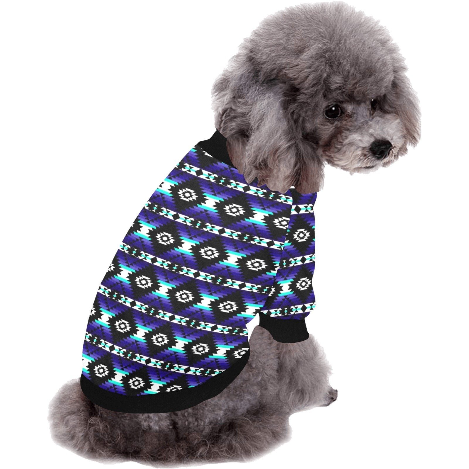 Cree Confederacy Midnight Pet Dog Round Neck Shirt Pet Dog Round Neck Shirt e-joyer