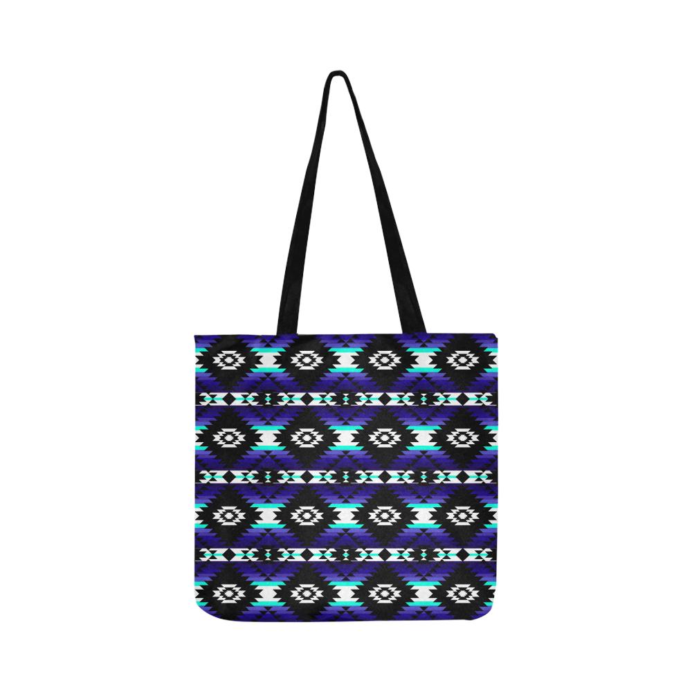 Cree Confederacy Midnight Reusable Shopping Bag Model 1660 (Two sides) Shopping Tote Bag (1660) e-joyer