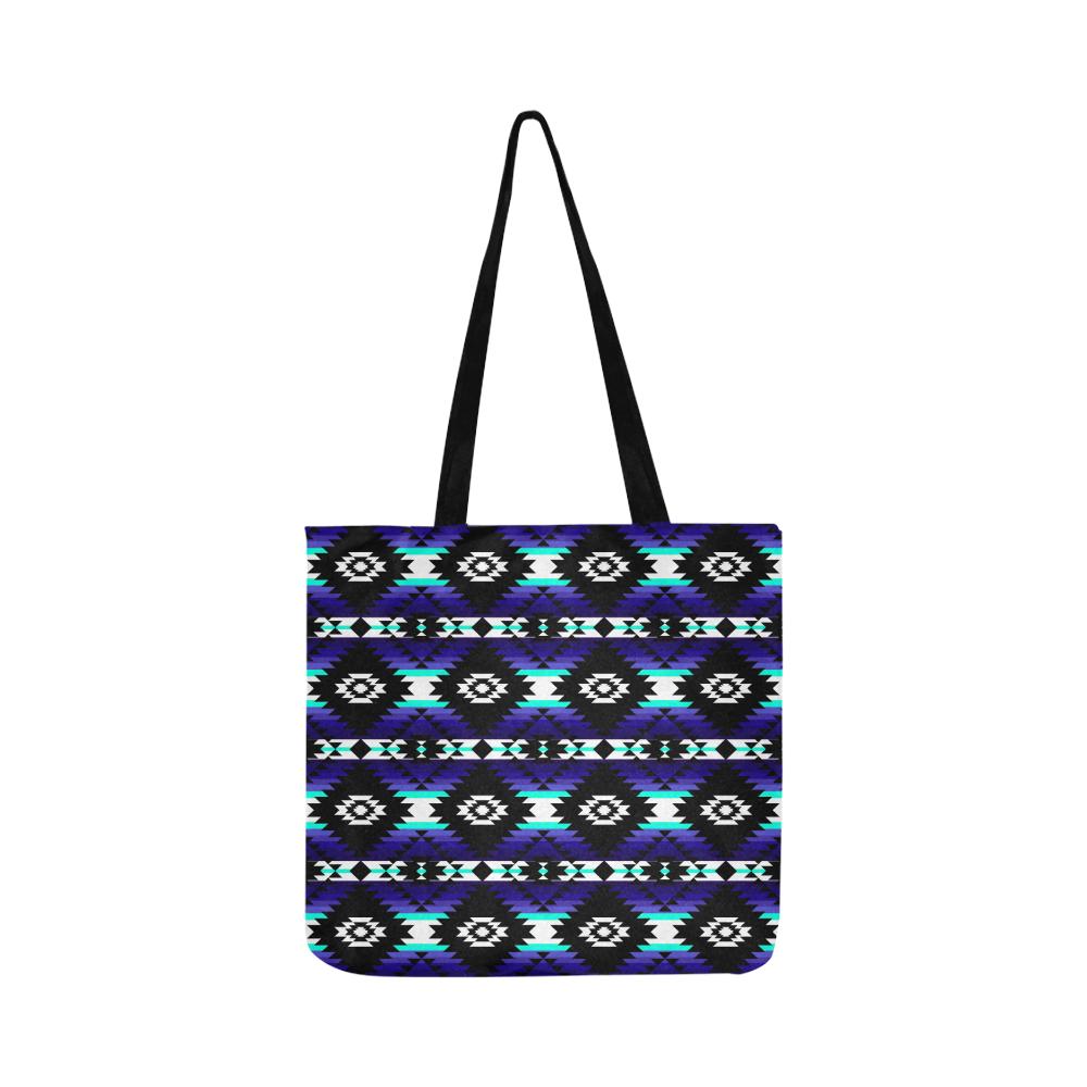 Cree Confederacy Midnight Reusable Shopping Bag Model 1660 (Two sides) Shopping Tote Bag (1660) e-joyer