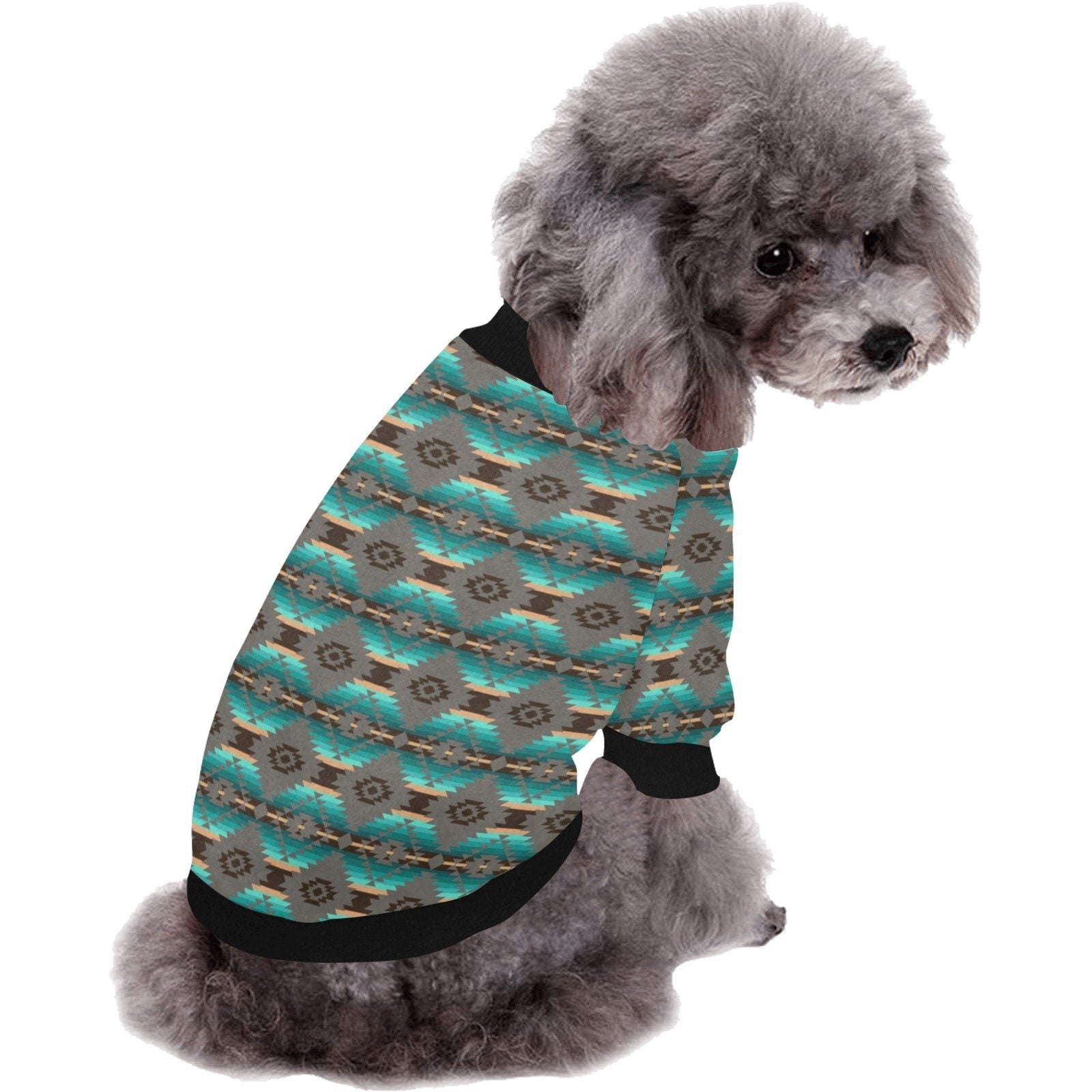 Cree Confederacy Pet Dog Round Neck Shirt Pet Dog Round Neck Shirt e-joyer