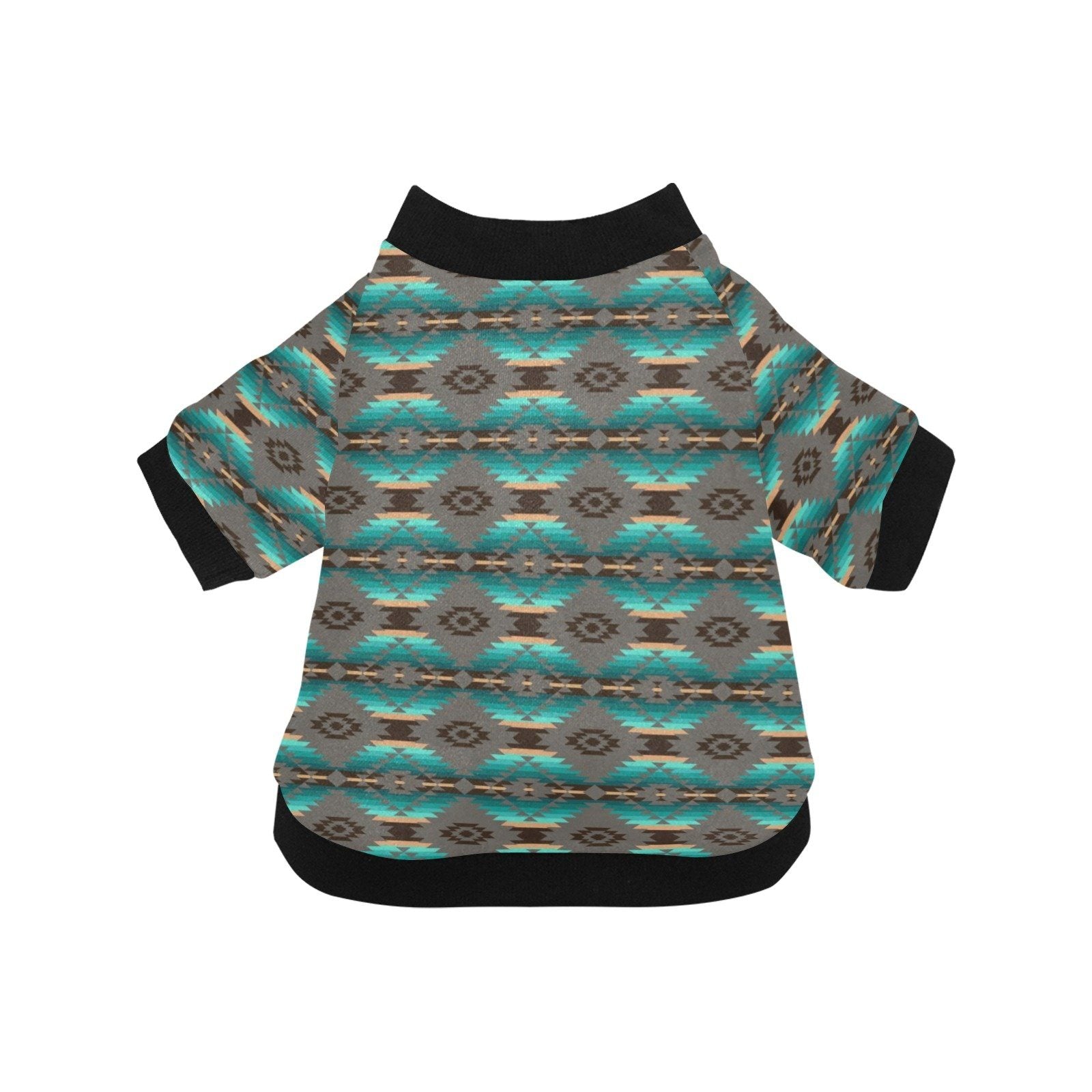 Cree Confederacy Pet Dog Round Neck Shirt Pet Dog Round Neck Shirt e-joyer