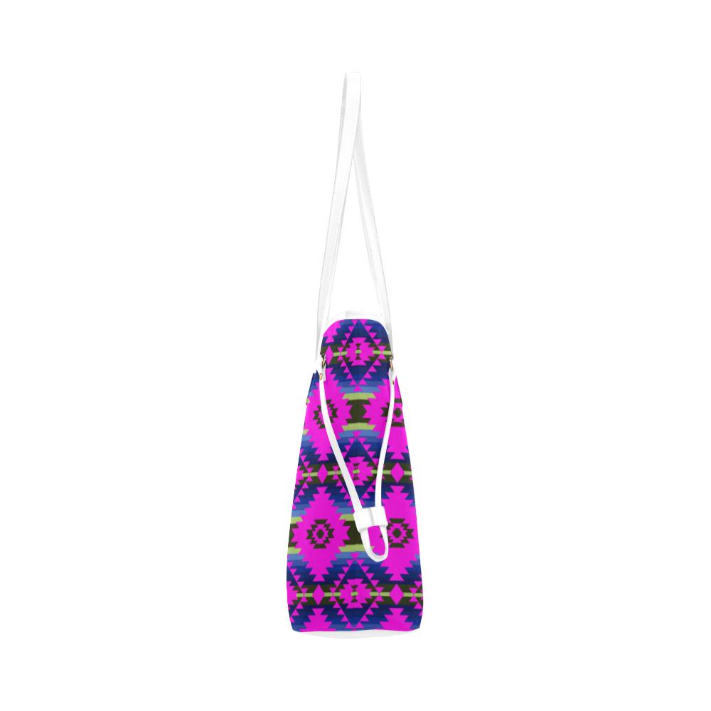 Cree Confederacy Ribbon Dress Clover Canvas Tote Bag (Model 1661) Clover Canvas Tote Bag (1661) e-joyer