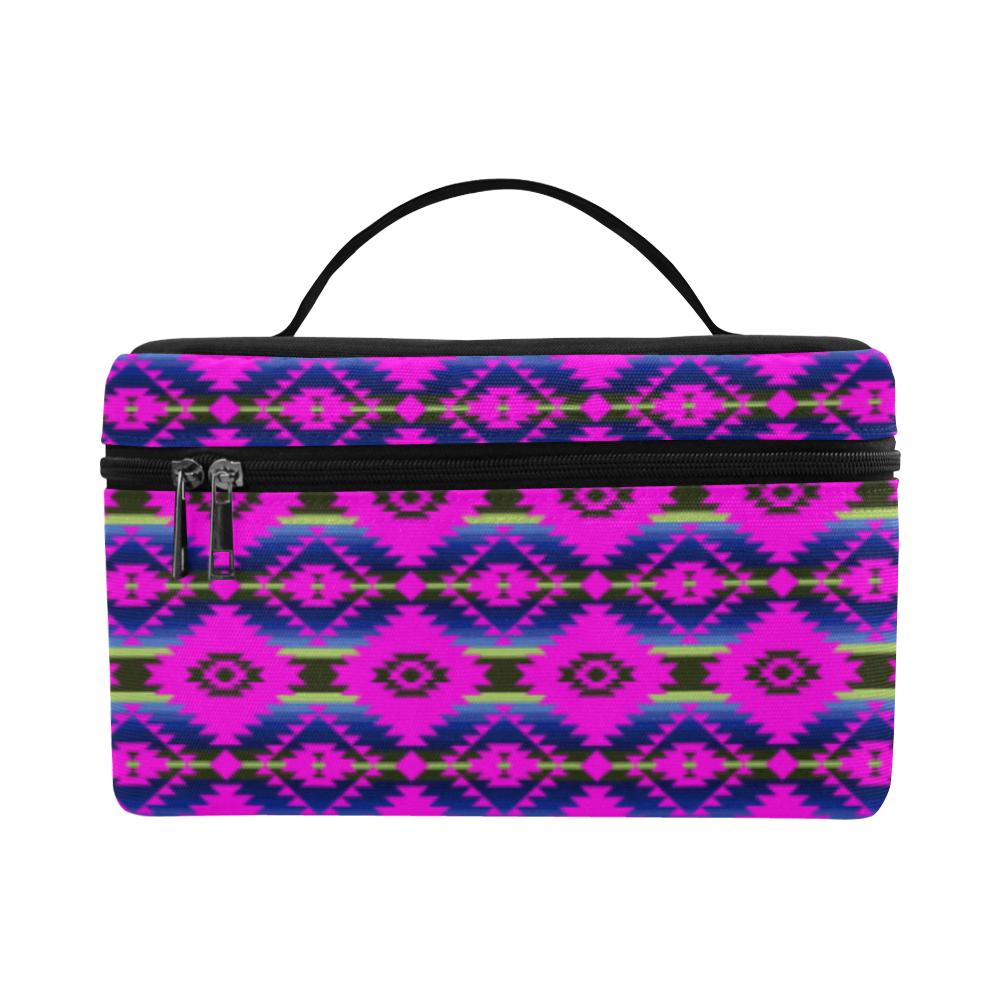 Cree Confederacy Ribbon Dress Cosmetic Bag/Large (Model 1658) Cosmetic Bag e-joyer
