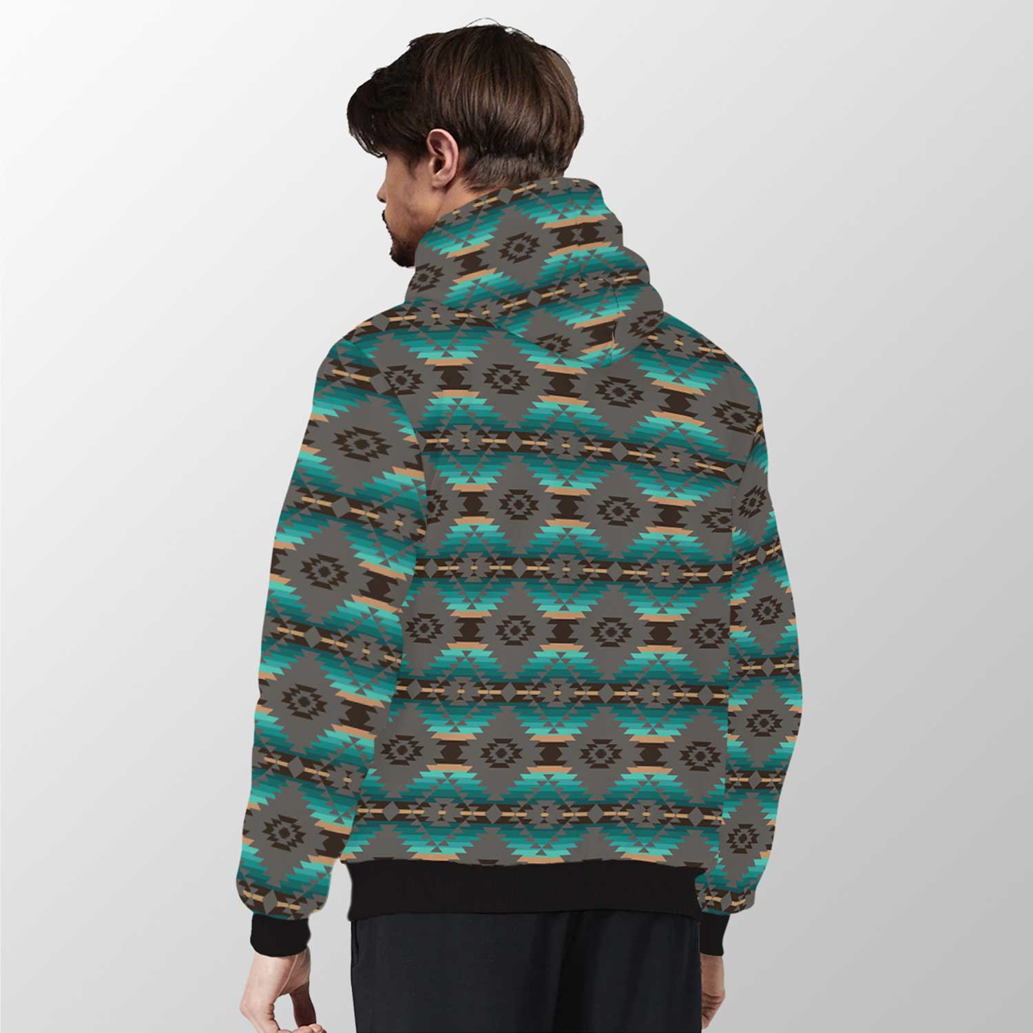 Cree Confederacy Sherpa Hoodie 49 Dzine