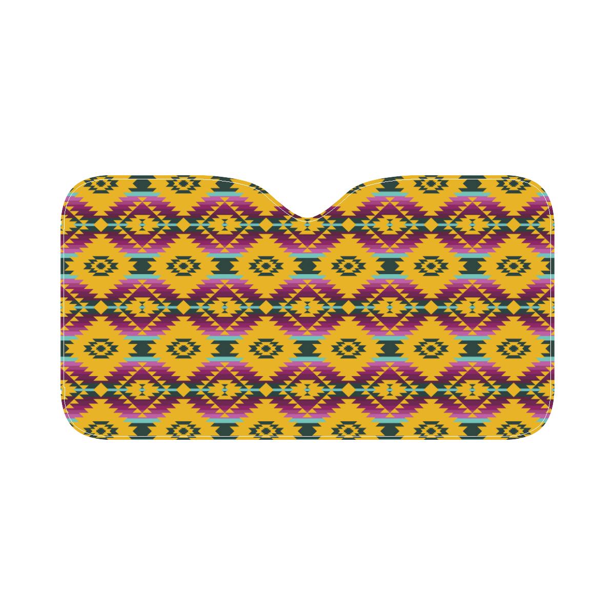 Cree Confederacy Summer Gathering Car Sun Shade 55"x30" Car Sun Shade e-joyer