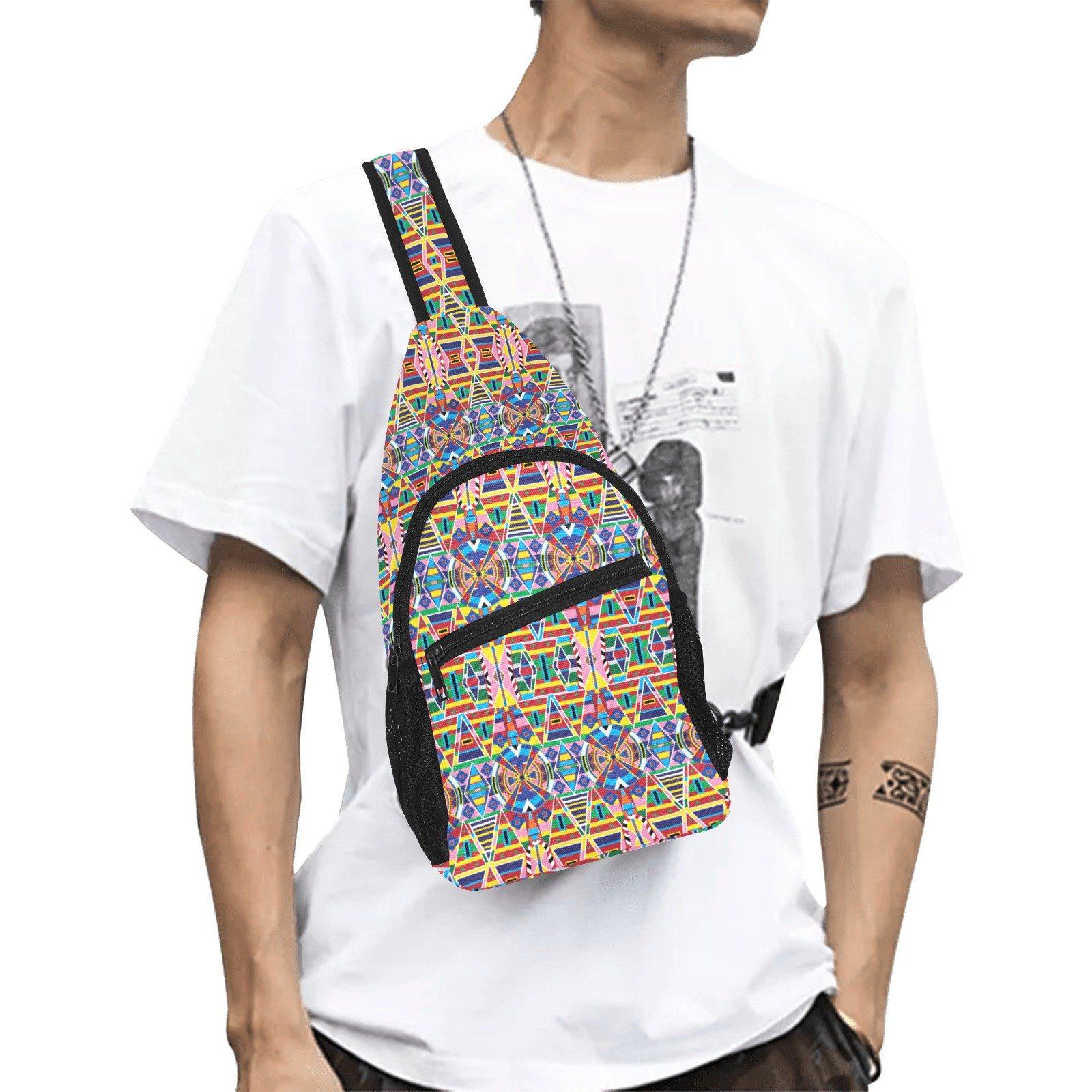 Crow Captive All Over Print Chest Bag (Model 1719) All Over Print Chest Bag (1719) e-joyer 