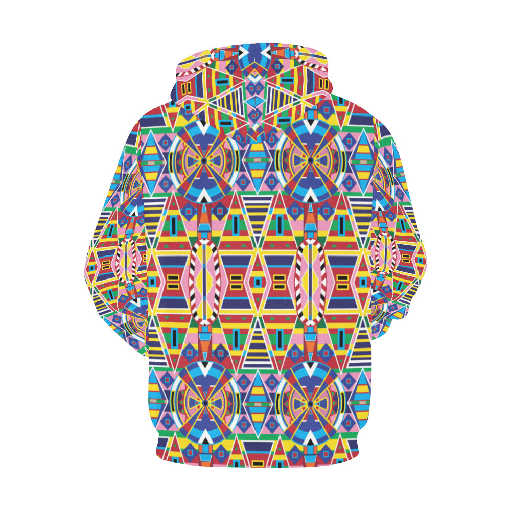 Crow Captive All Over Print Hoodie for Women (USA Size) (Model H13) Hoodie e-joyer