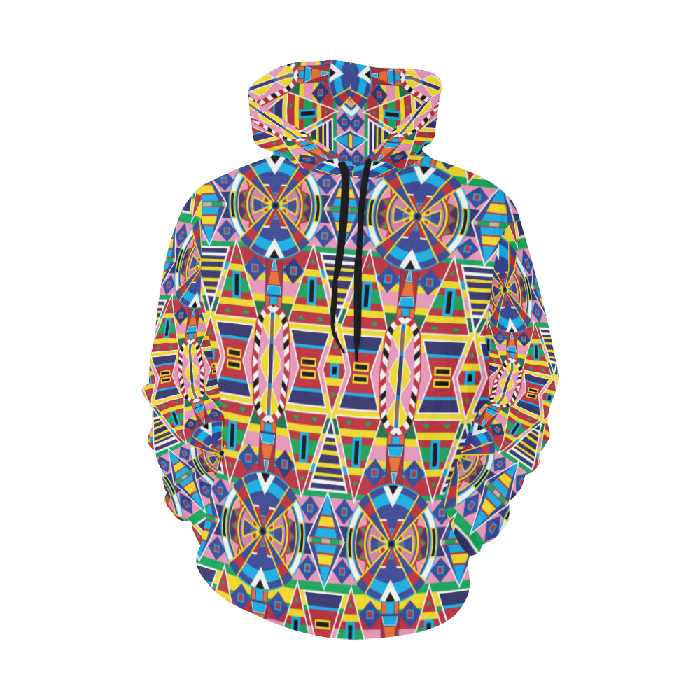 Crow Captive All Over Print Hoodie for Women (USA Size) (Model H13) Hoodie e-joyer