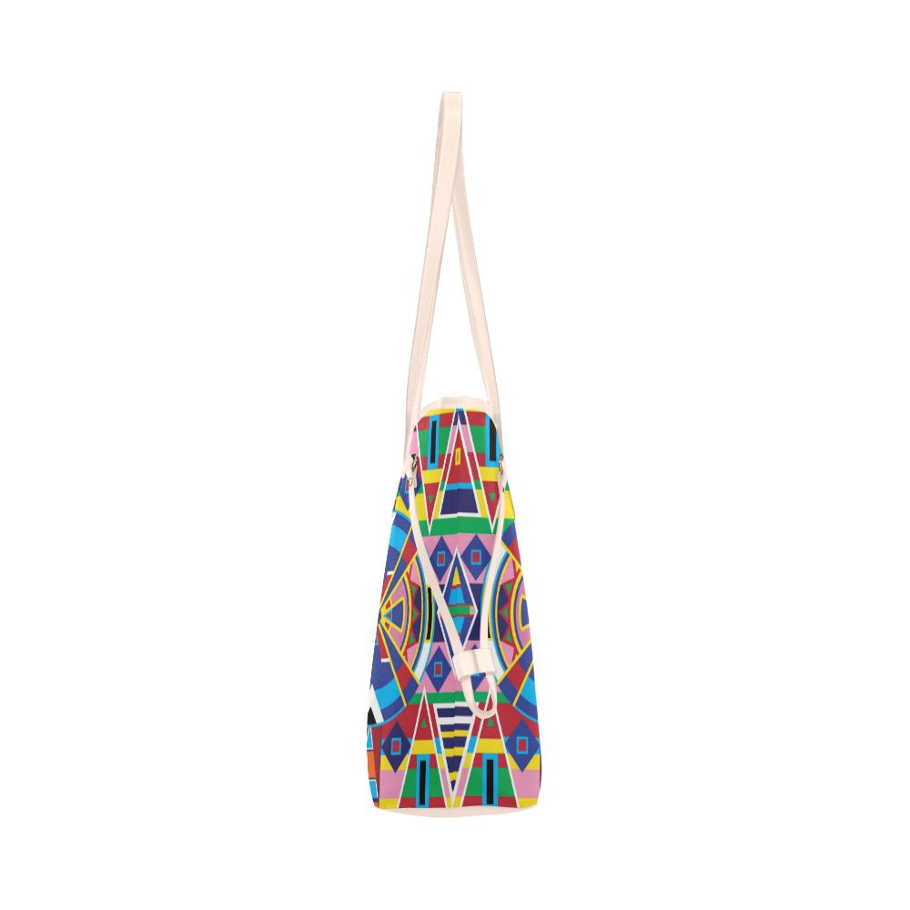 Crow Captive Clover Canvas Tote Bag (Model 1661) Clover Canvas Tote Bag (1661) e-joyer