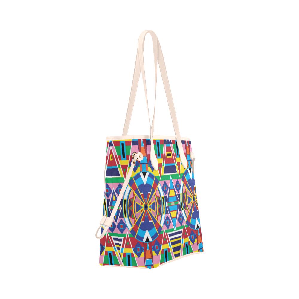 Crow Captive Clover Canvas Tote Bag (Model 1661) Clover Canvas Tote Bag (1661) e-joyer