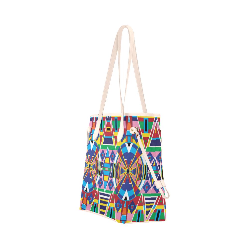 Crow Captive Clover Canvas Tote Bag (Model 1661) Clover Canvas Tote Bag (1661) e-joyer