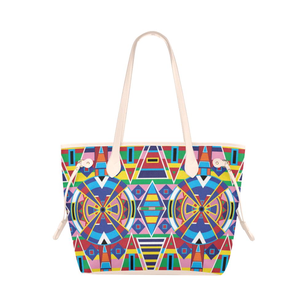 Crow Captive Clover Canvas Tote Bag (Model 1661) Clover Canvas Tote Bag (1661) e-joyer