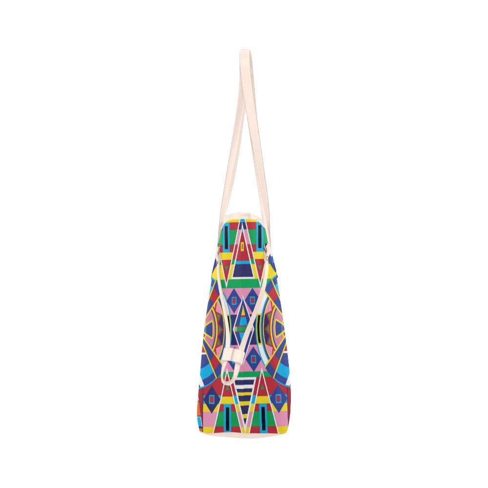 Crow Captive Clover Canvas Tote Bag (Model 1661) Clover Canvas Tote Bag (1661) e-joyer