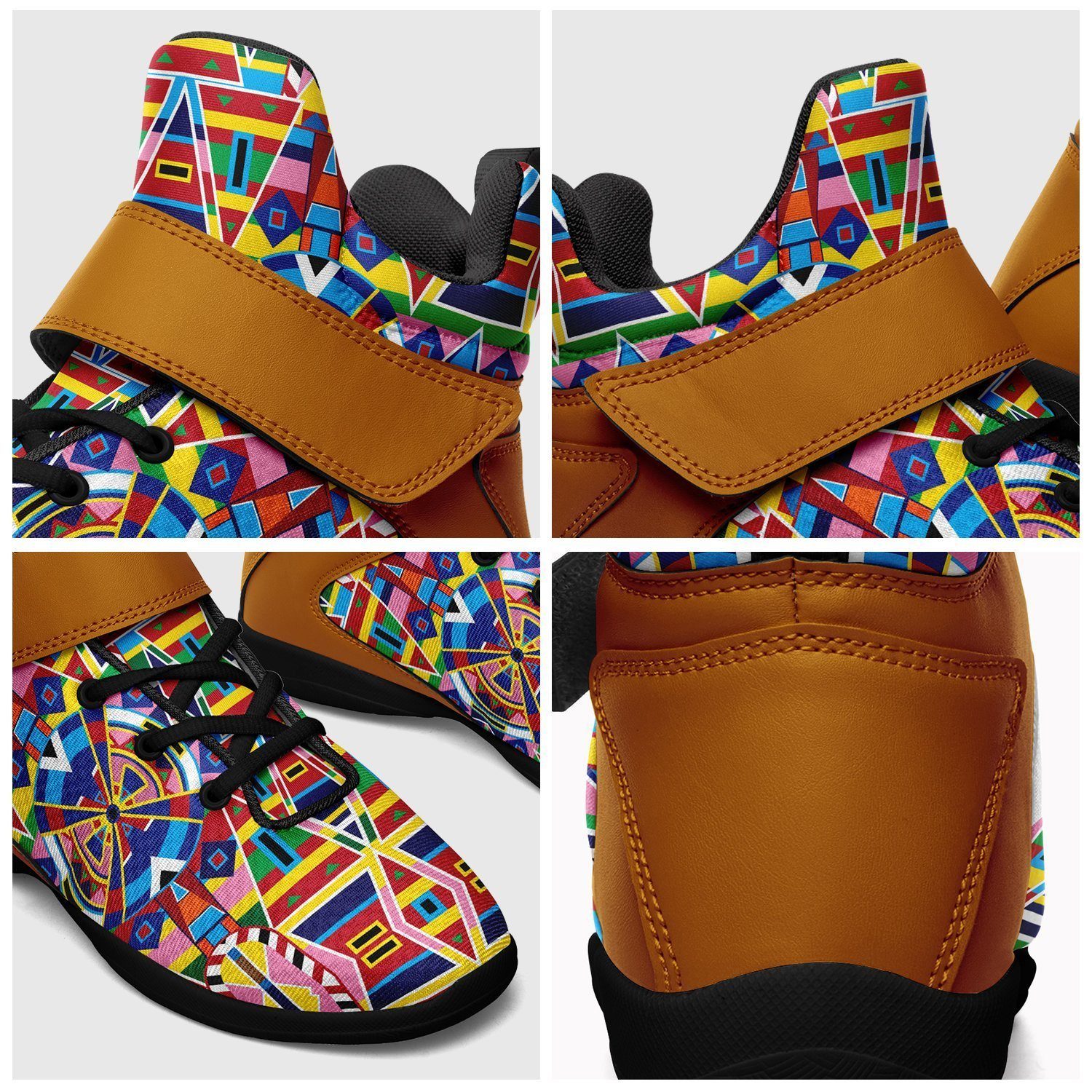 Crow Captive Ipottaa Basketball / Sport High Top Shoes - Black Sole 49 Dzine