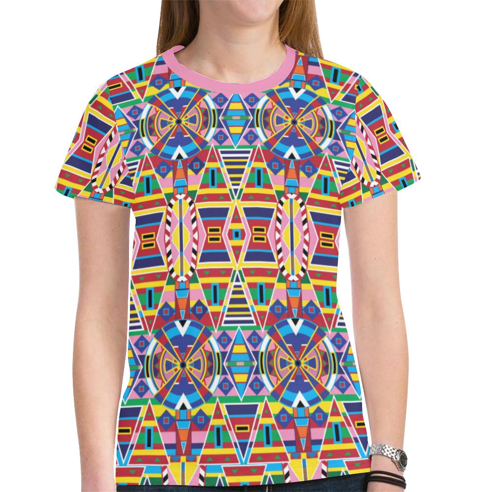 Crow Captive New All Over Print T-shirt for Women (Model T45) New All Over Print T-shirt for Women (T45) e-joyer