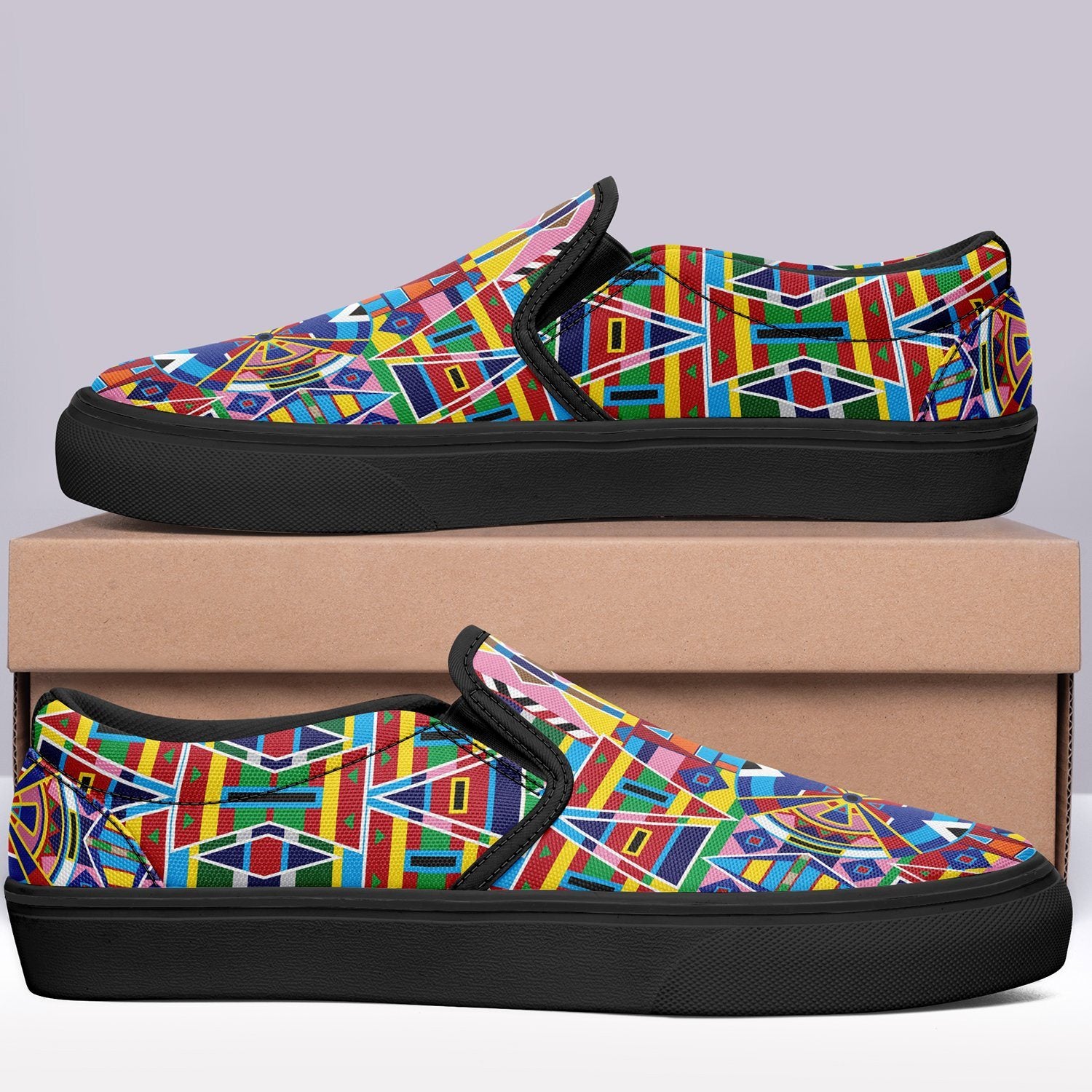 Crow Captive Otoyimm Canvas Slip On Shoes 49 Dzine