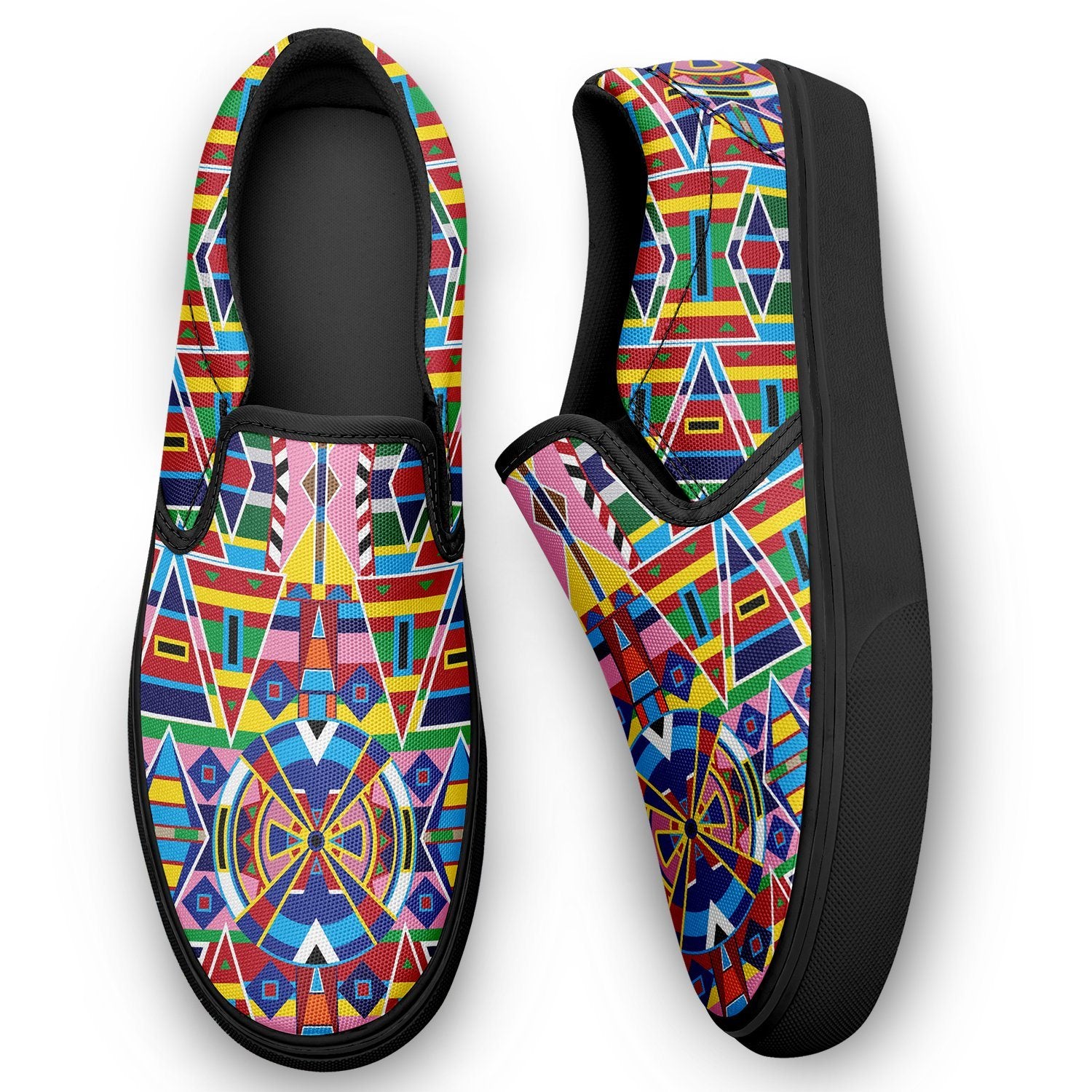 Crow Captive Otoyimm Canvas Slip On Shoes 49 Dzine