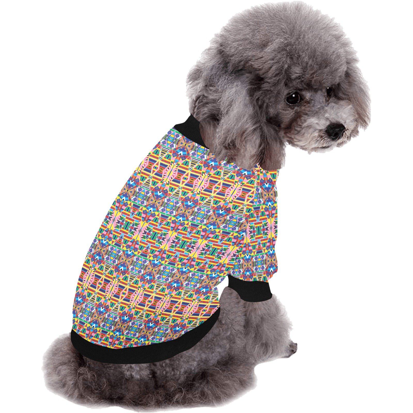 Crow Captive Pet Dog Round Neck Shirt Pet Dog Round Neck Shirt e-joyer
