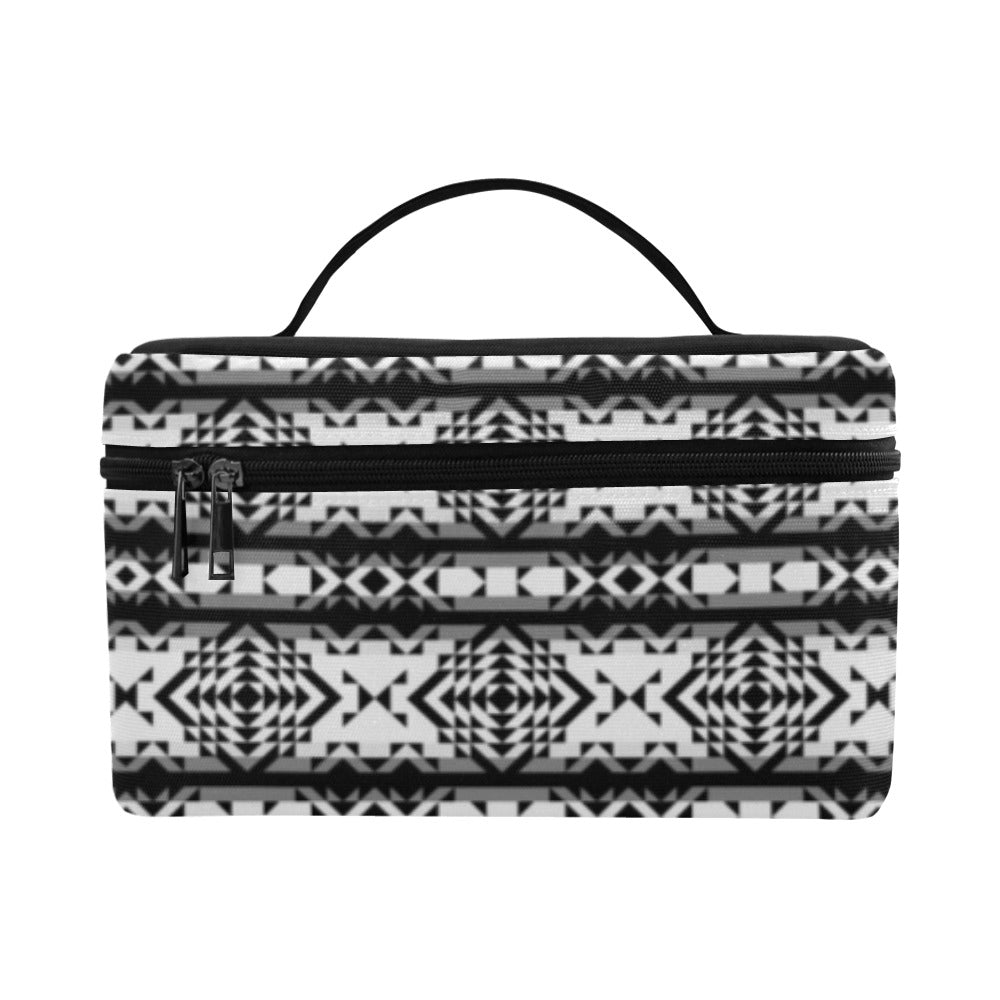 Black Rose Blizzard Cosmetic Bag/Large
