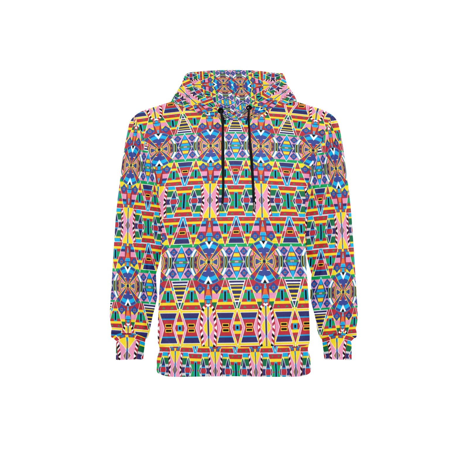 Crow Captive Men's Long Sleeve Fleece Hoodie