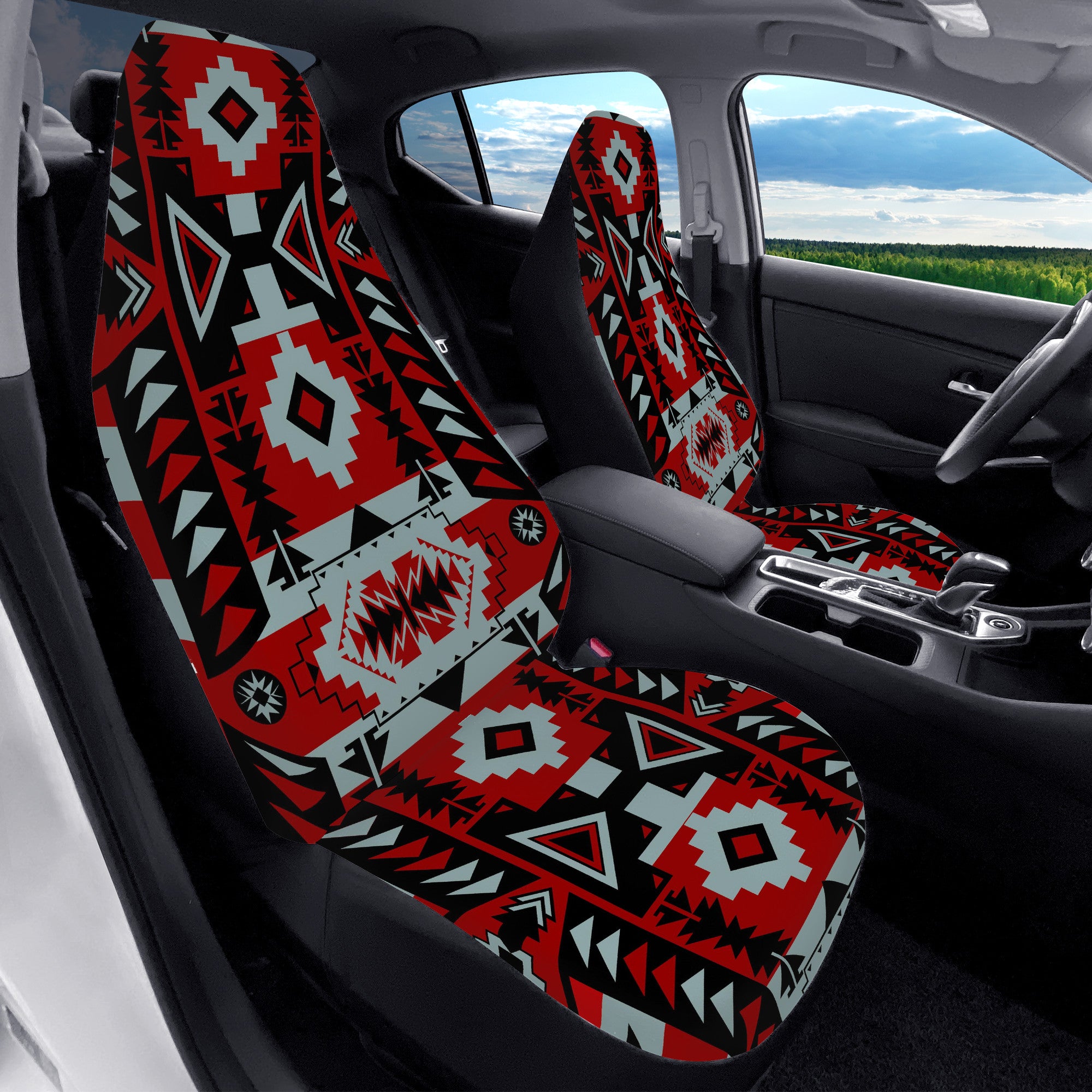 D50 Car Seat Covers Chiefs Mountain Dark Sierra automotive interior 49 Dzine