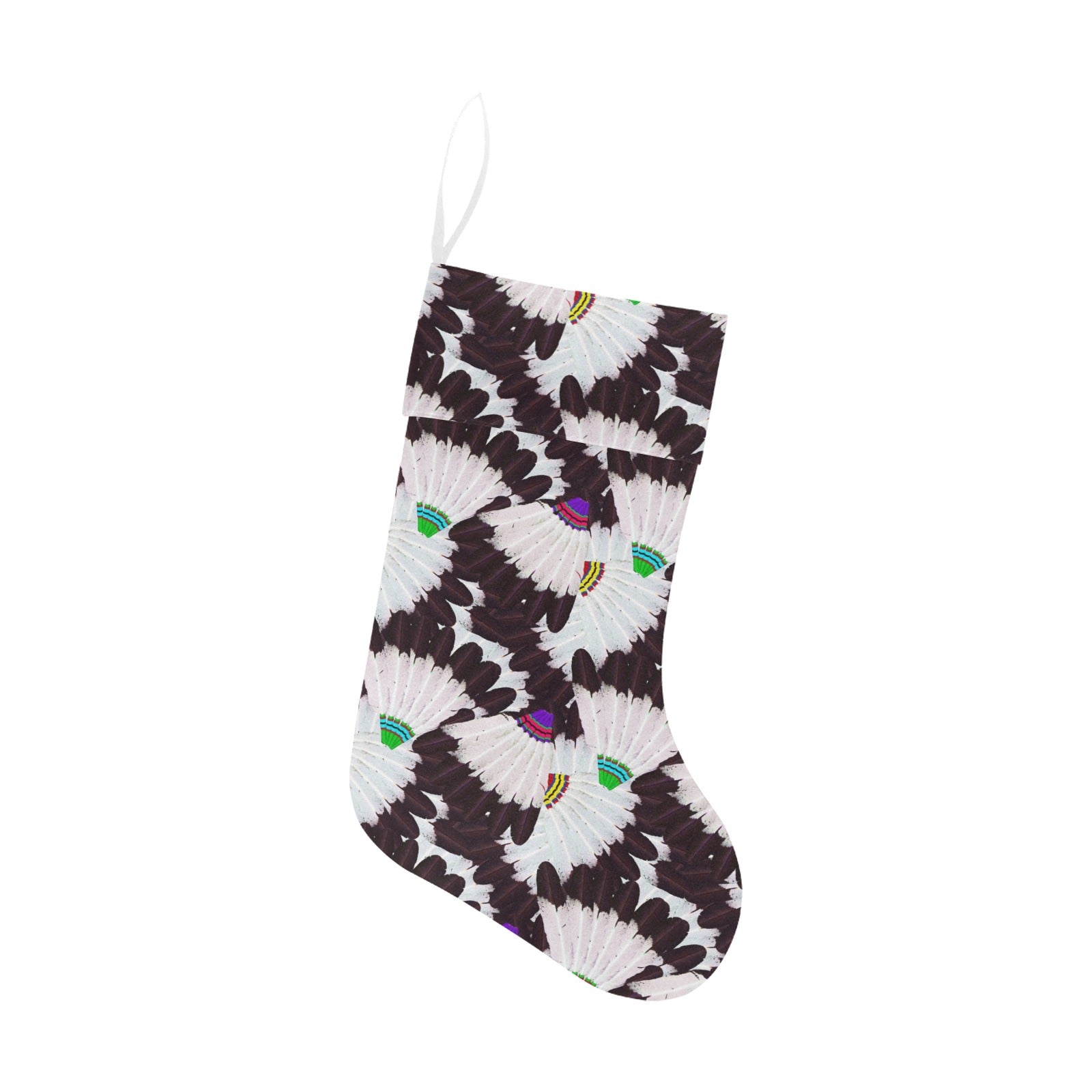 Eagle Feather Fans Christmas Stocking