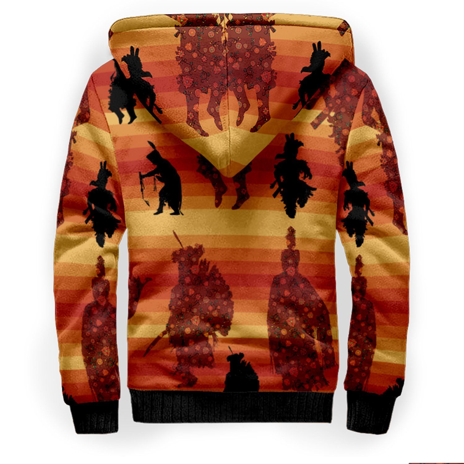 Dancers Brown Sherpa Hoodie hoodie Herman