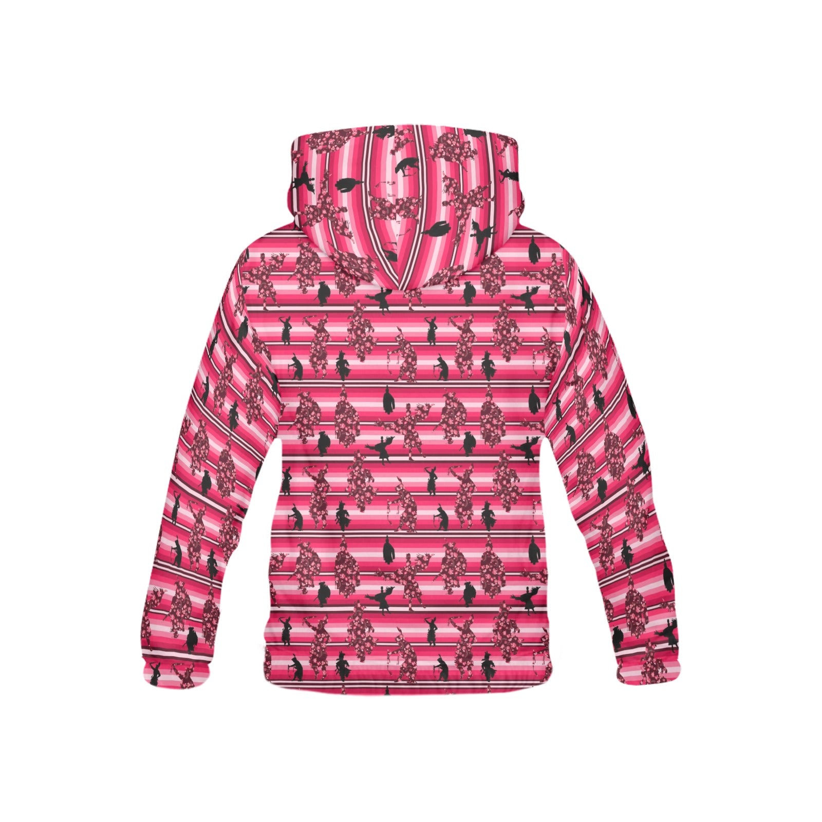 Dancers Floral Amour All Over Print Hoodie for Kid (USA Size) (Model H13) All Over Print Hoodie for Kid (H13) e-joyer