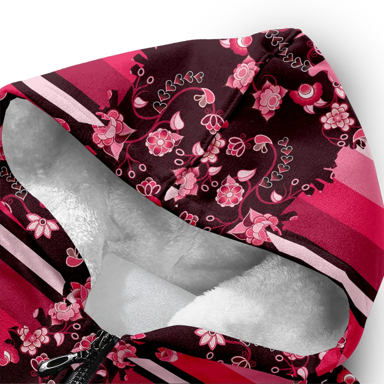 Dancers Floral Amour Sherpa Hoodie hoodie Herman