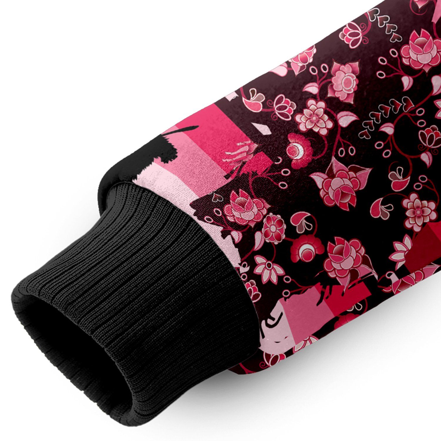 Dancers Floral Amour Sherpa Hoodie hoodie Herman