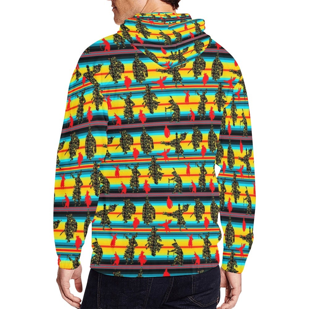Dancers Midnight Special All Over Print Full Zip Hoodie for Men (Model H14) hoodie e-joyer