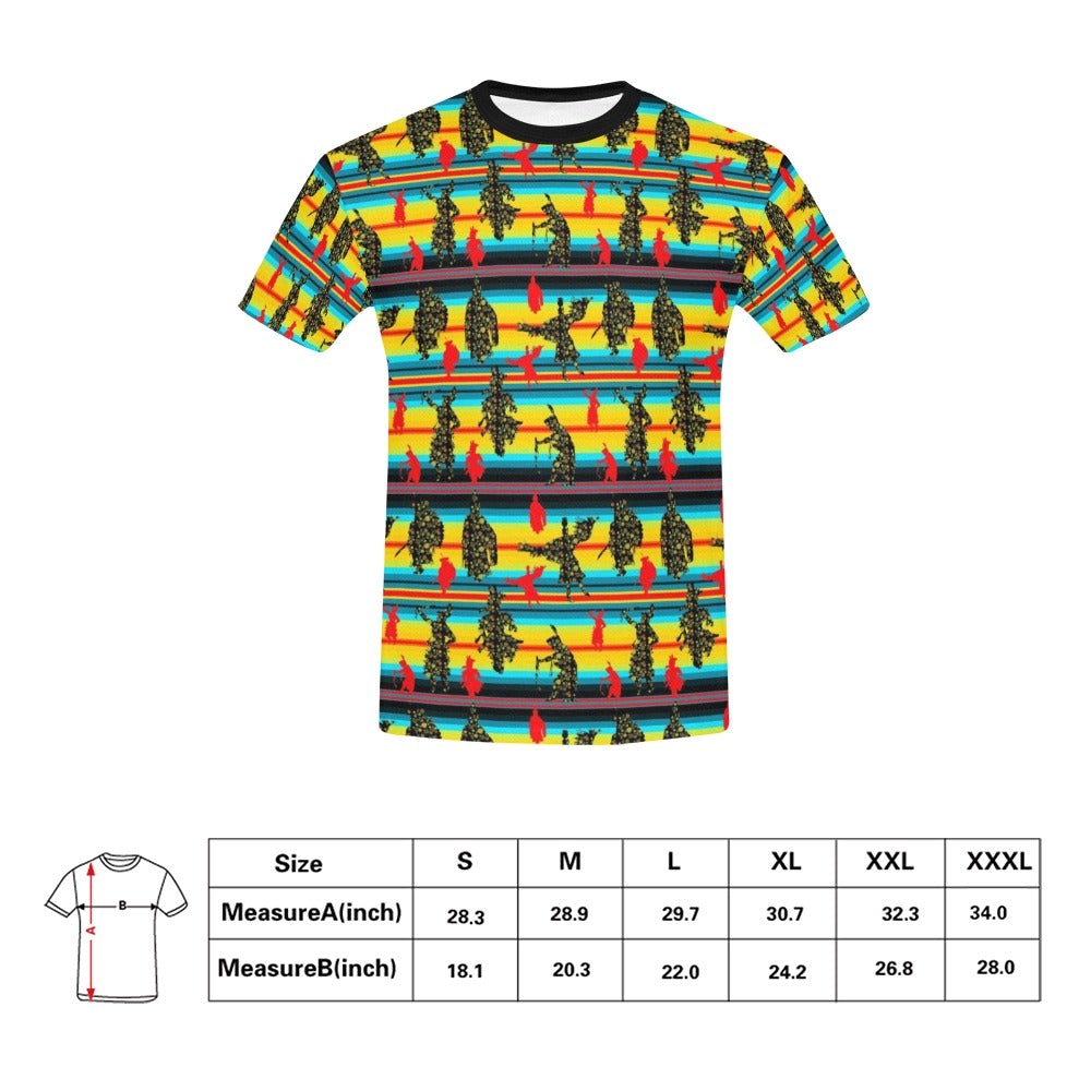 Dancers Midnight Special All Over Print T-Shirt for Men (USA Size) (Model T40) All Over Print T-Shirt for Men (T40) e-joyer