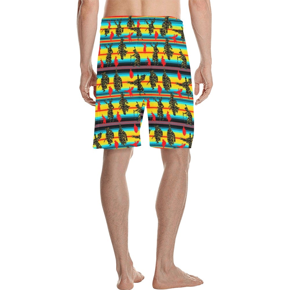Dancers Midnight Special Men's All Over Print Casual Shorts (Model L23) short e-joyer