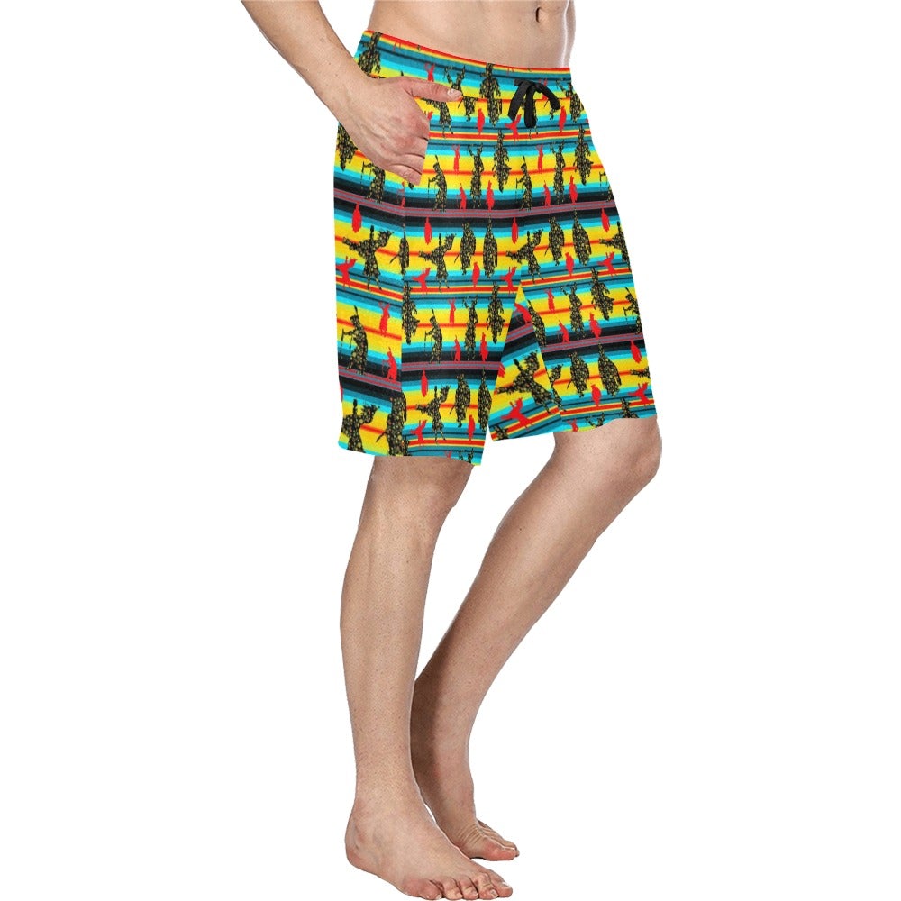 Dancers Midnight Special Men's All Over Print Casual Shorts (Model L23) short e-joyer