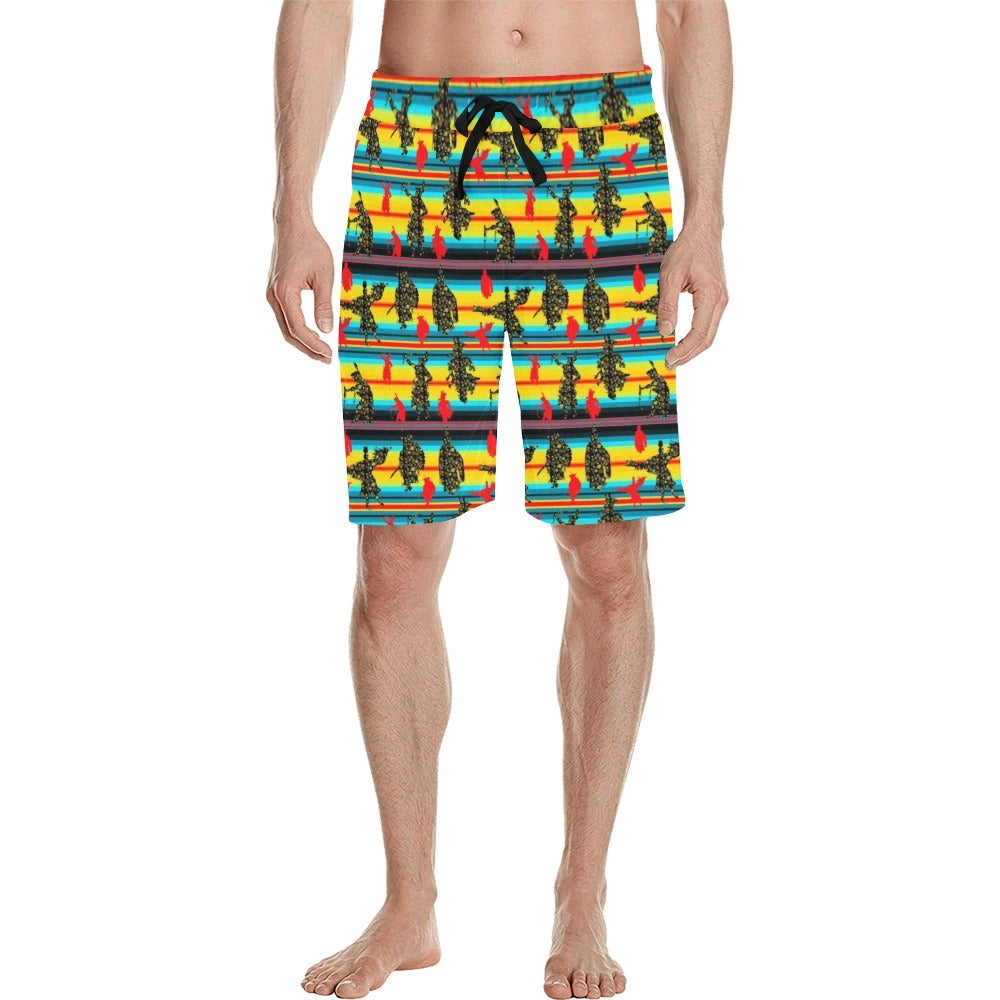 Dancers Midnight Special Men's All Over Print Casual Shorts (Model L23) short e-joyer