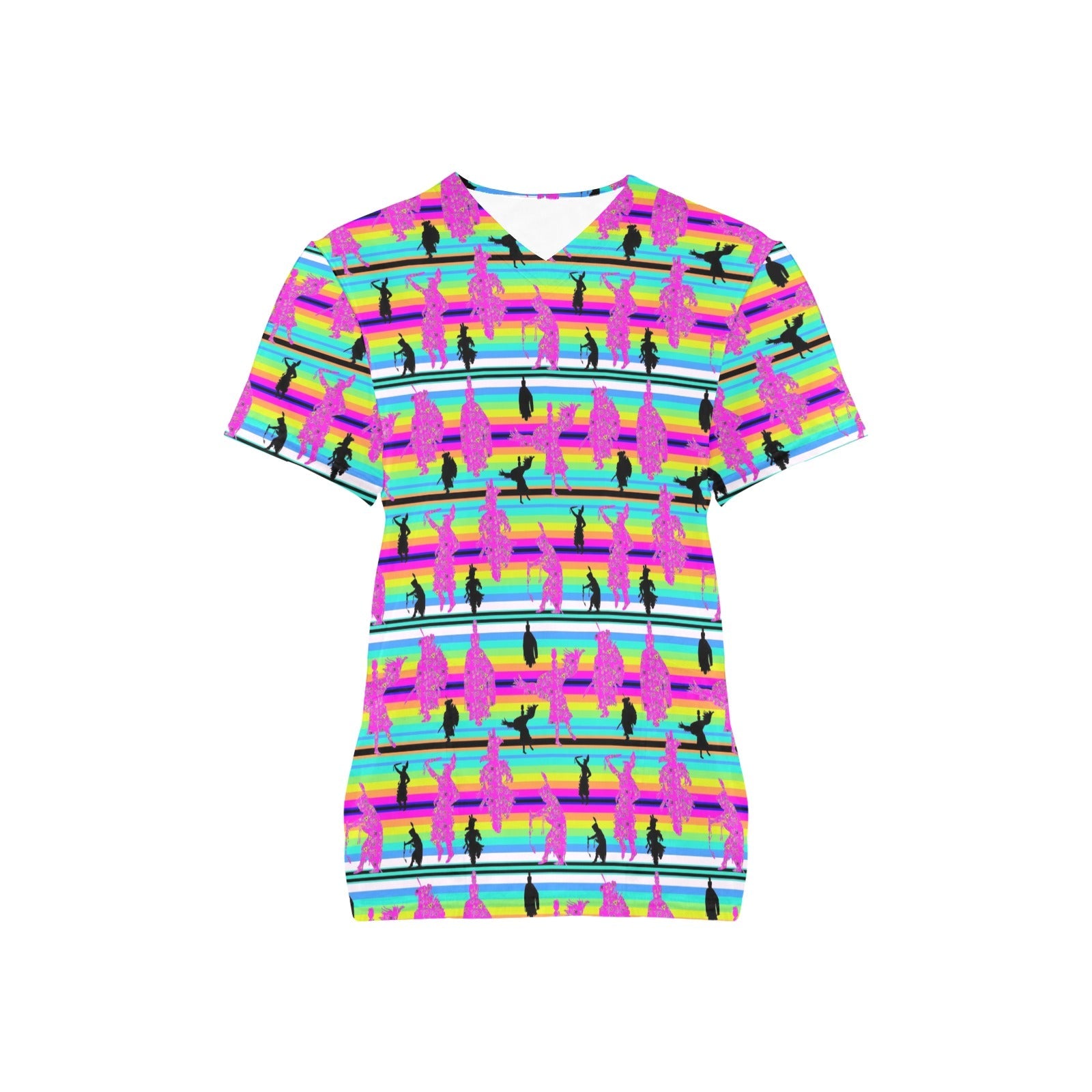 Dancers Sunset Contest All Over Print Scrub Top Scrub Top e-joyer